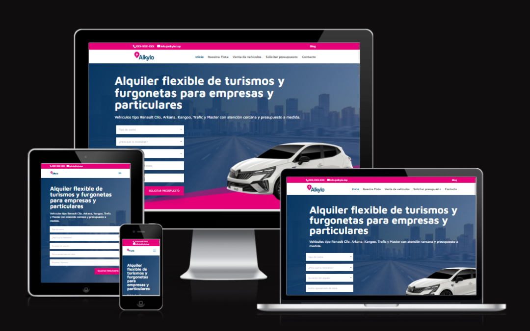 Inauguramos Alkylo, tu nueva web de alquiler flexible de turismos y furgonetas